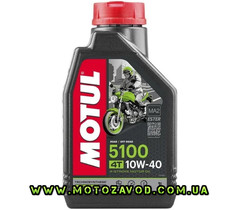 Масло Motul 5100 10w40 напівсинтетика.